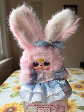 🐰🎀🐰 BABY THREE MACCHIATO MINI RABBIT BAG  🐰🎀🐰 NWT 🐰🎀🐰